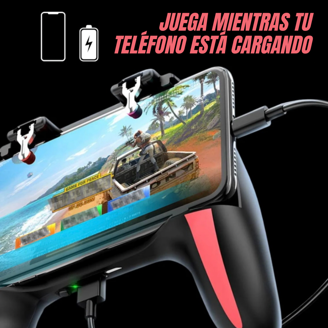 Mando para Movil con Ventiladores y gatillos Pro